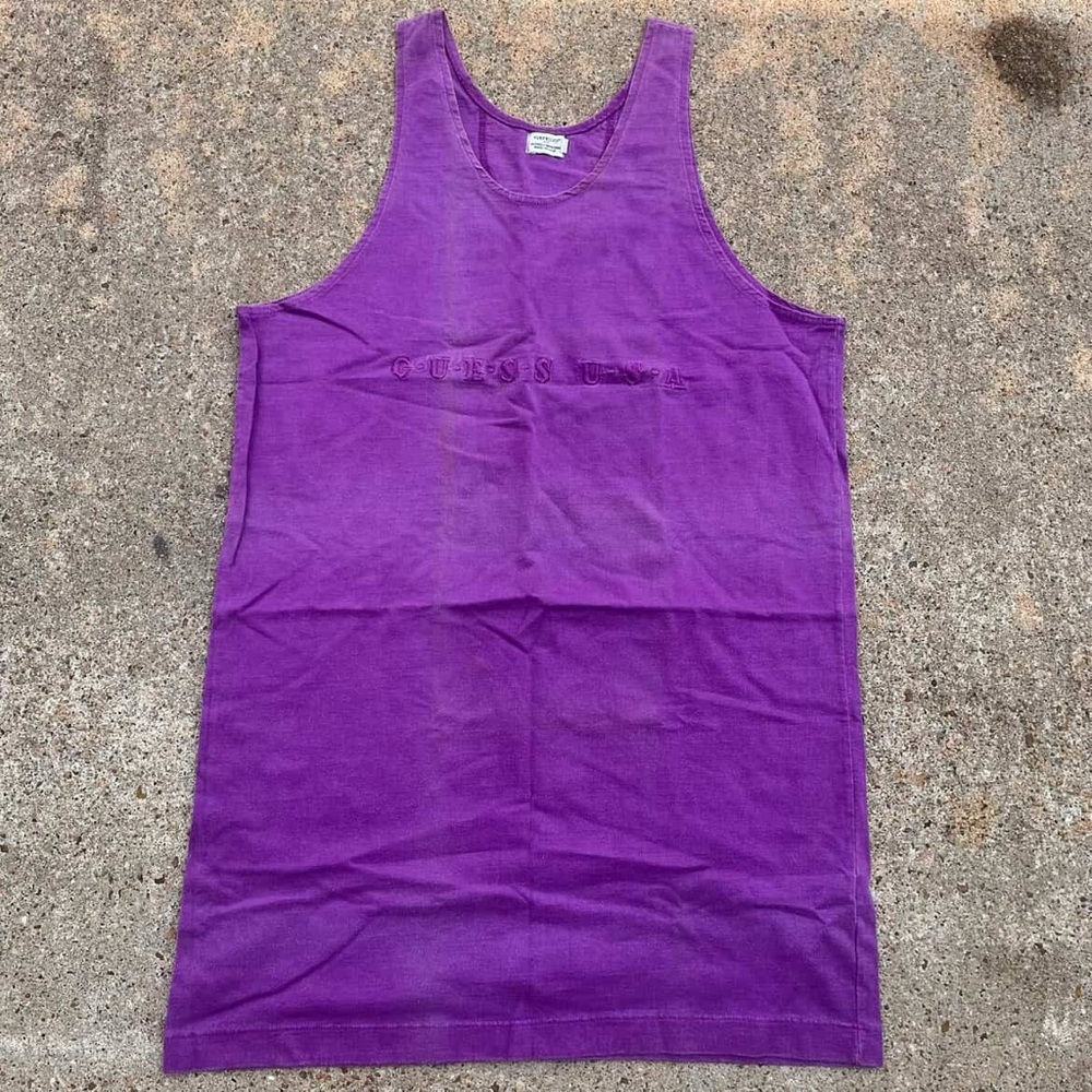 Guess tank top shirt vintage